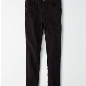 American Eagle high rise black jeggings